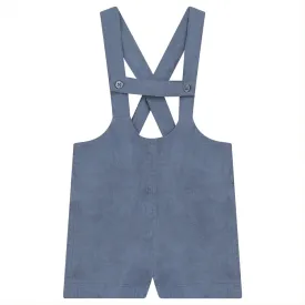 1550-Powder Blue-COTTON LINEN OVERALL