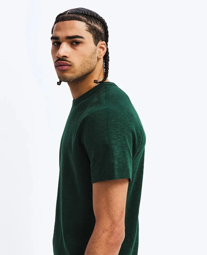 1X1 Slub T-Shirt British Racing Green