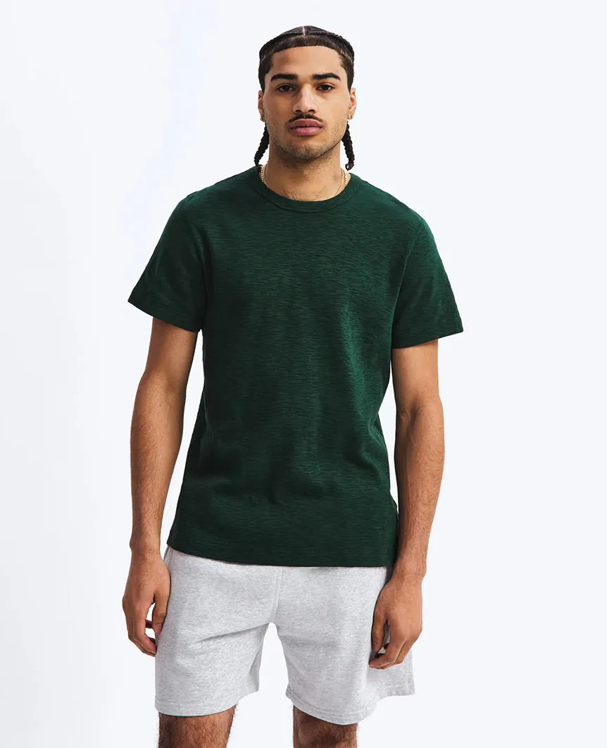 1X1 Slub T-Shirt British Racing Green