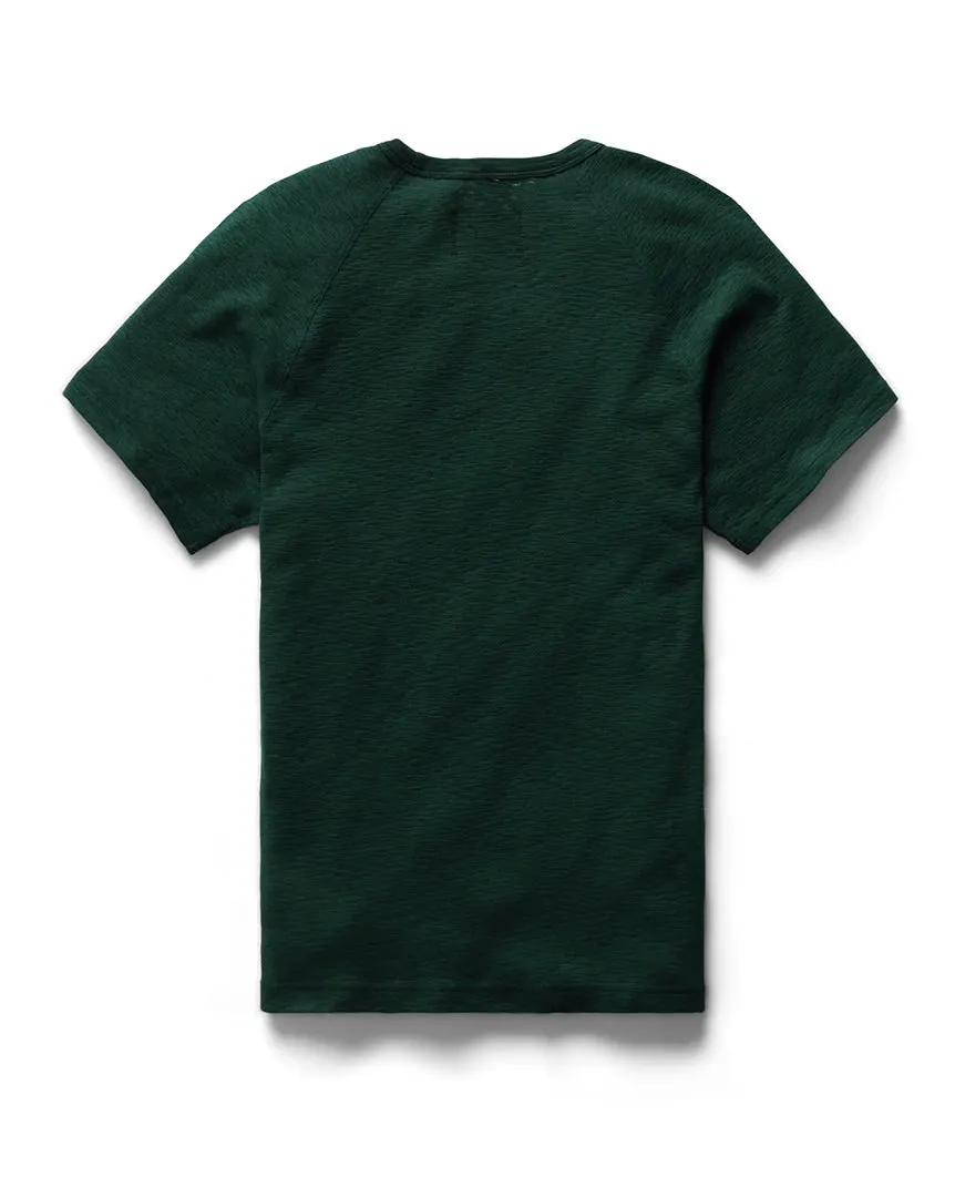 1X1 Slub T-Shirt British Racing Green