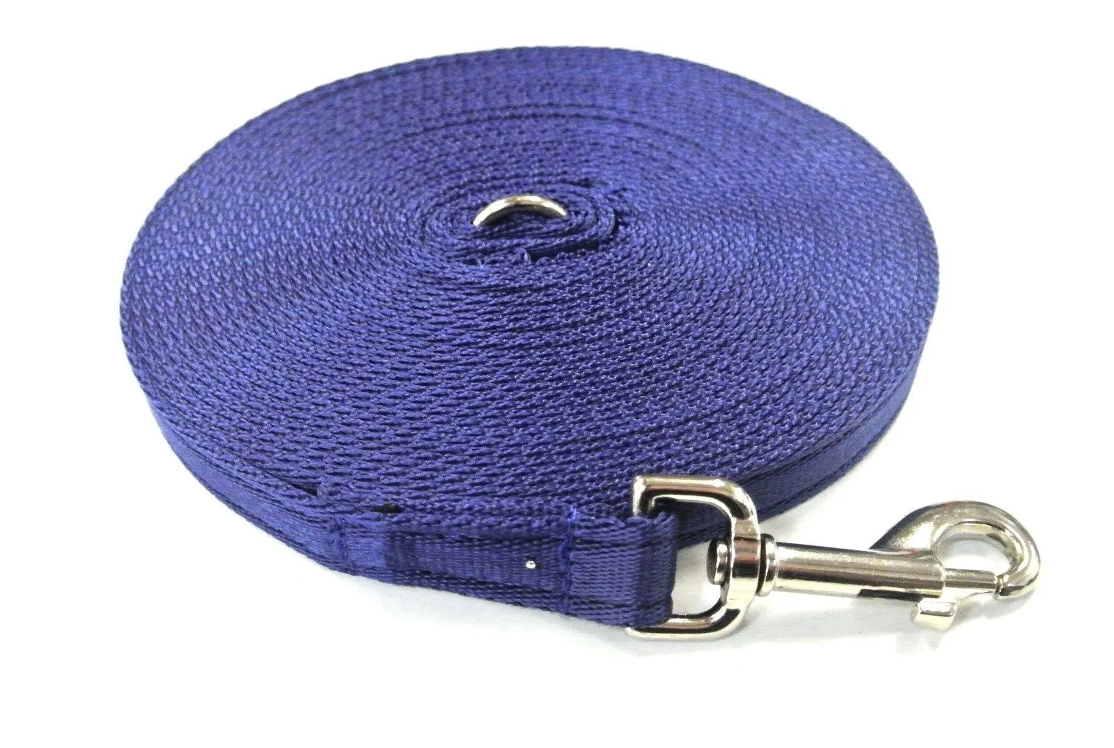 65ft - 100ft Dog Training Lead Obedience Recall Leash Long Dog Lead 25mm Cushion Webbing