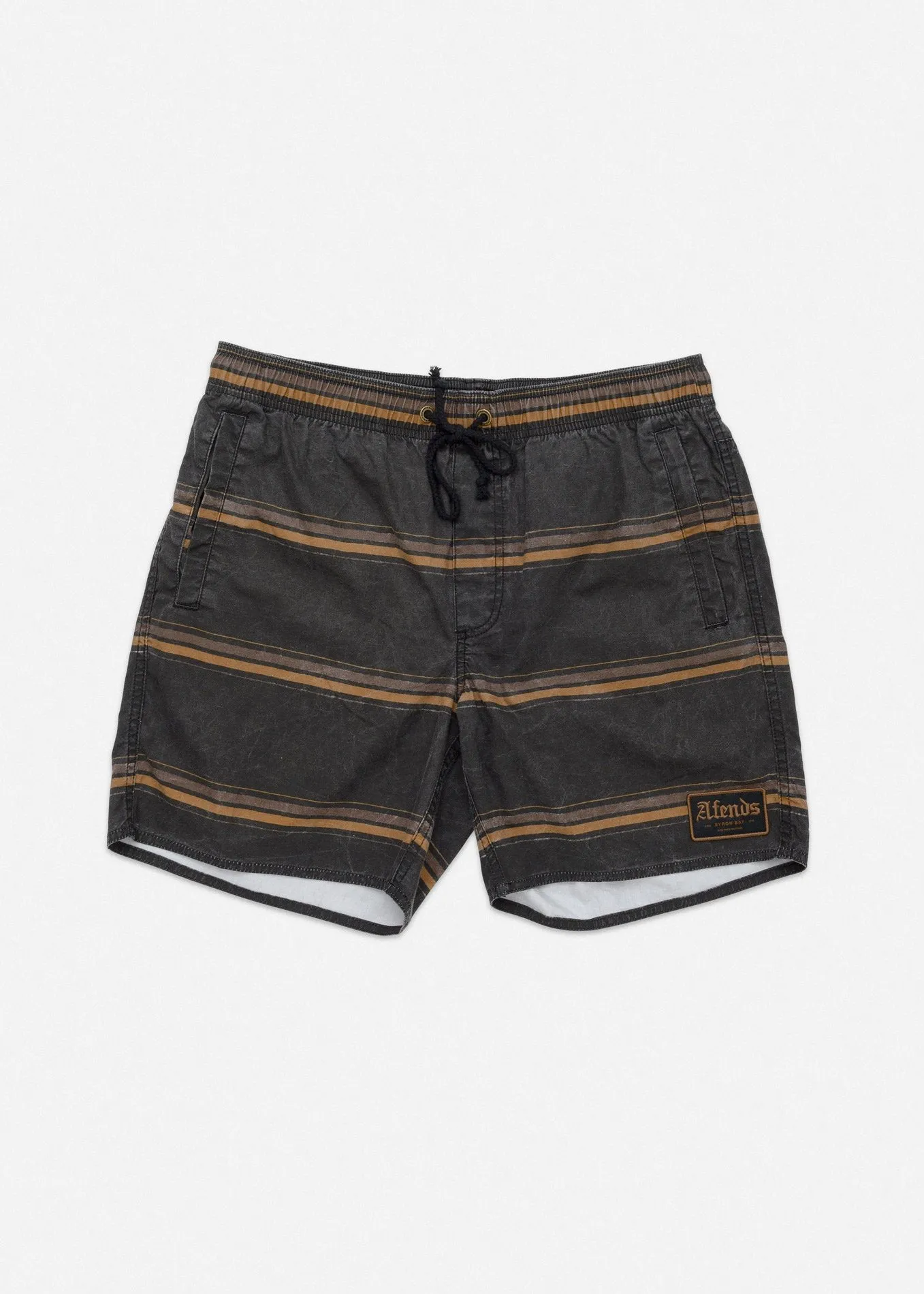 Afends Mens Baywatch Valley - Elastic Waist Boardshort