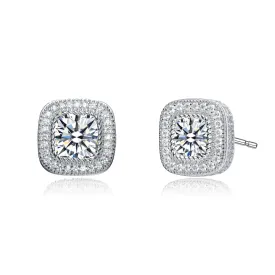 Audrey Solitaire Stud Earrings