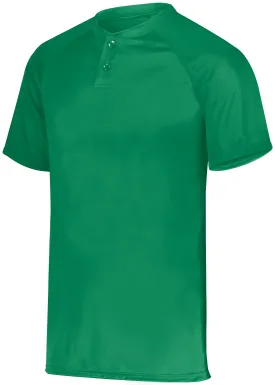 Augusta Sportswear Attain Wicking Two-Button Baseball Jersey