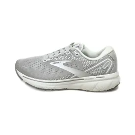 Brooks Ghost 14 Trainers Sport Shoes Fabric Grey Colour For Kids