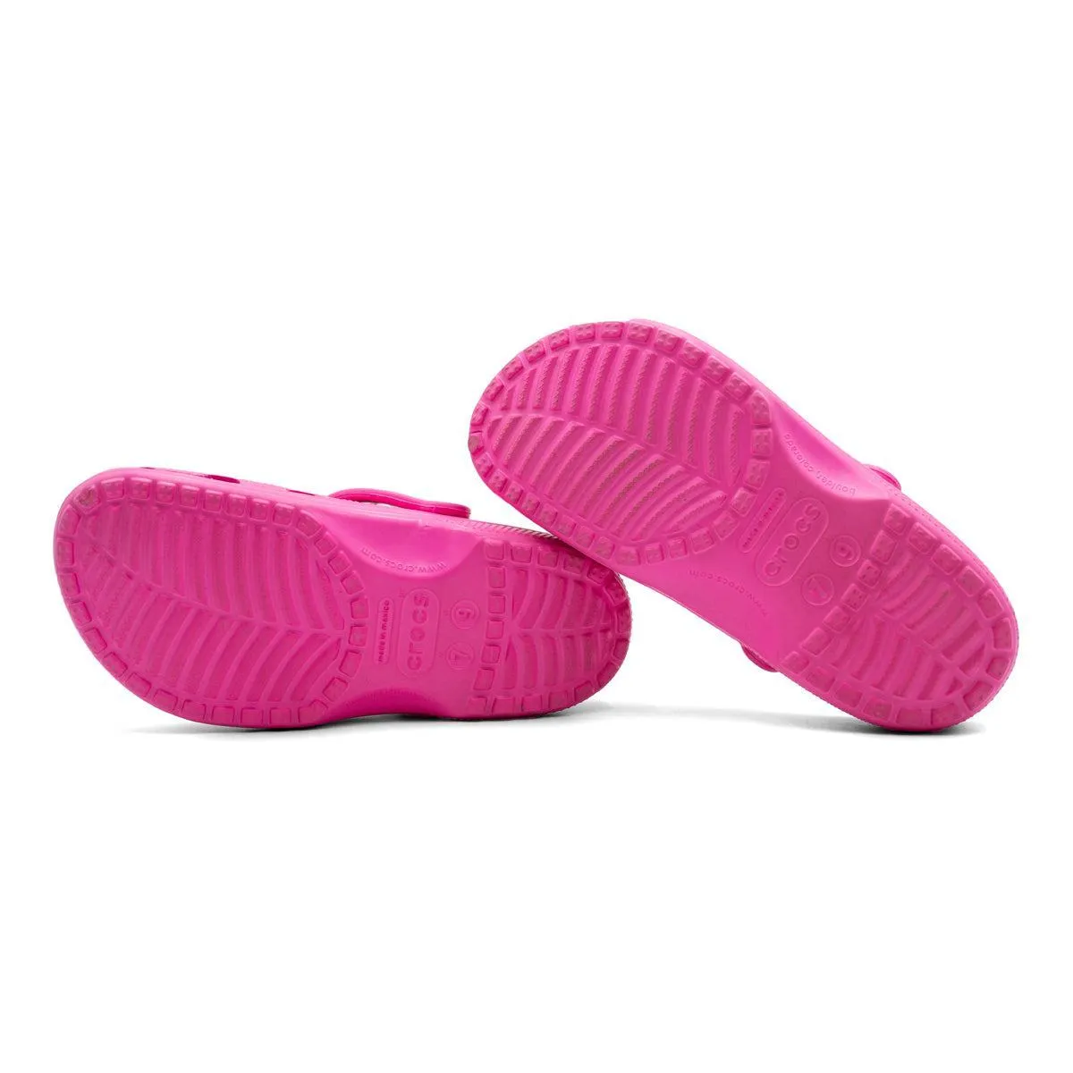 Crocs Classic Neon Clogs Rubber Pink Colour For Women