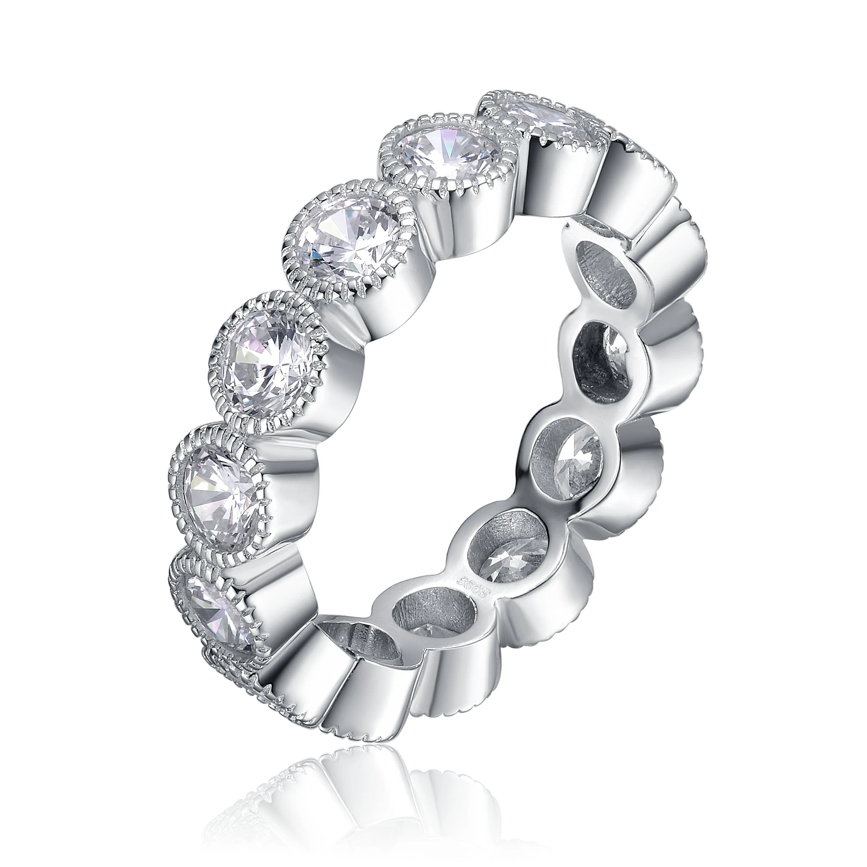 Fabienne  Eternity Band Ring Size 8