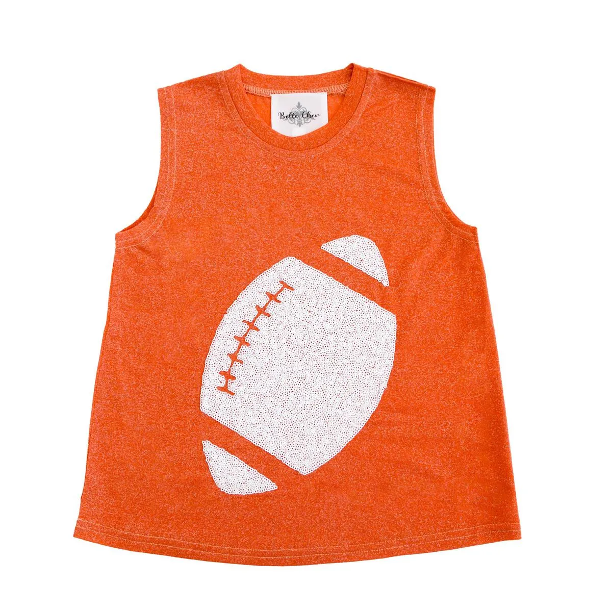 Football Glitter Tank