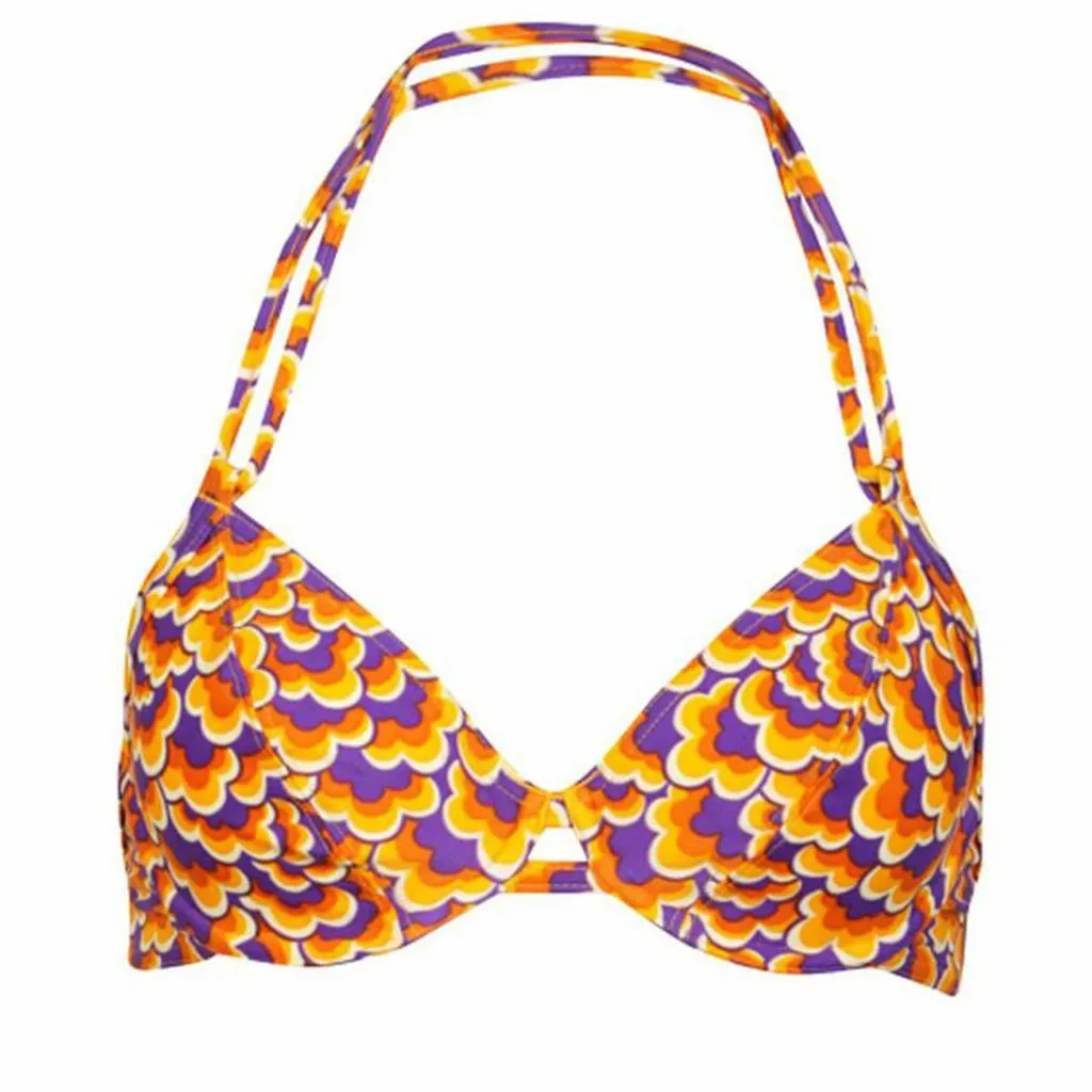 Freya Boogie U/W Bandless Triangle Bikini Top, Firefly