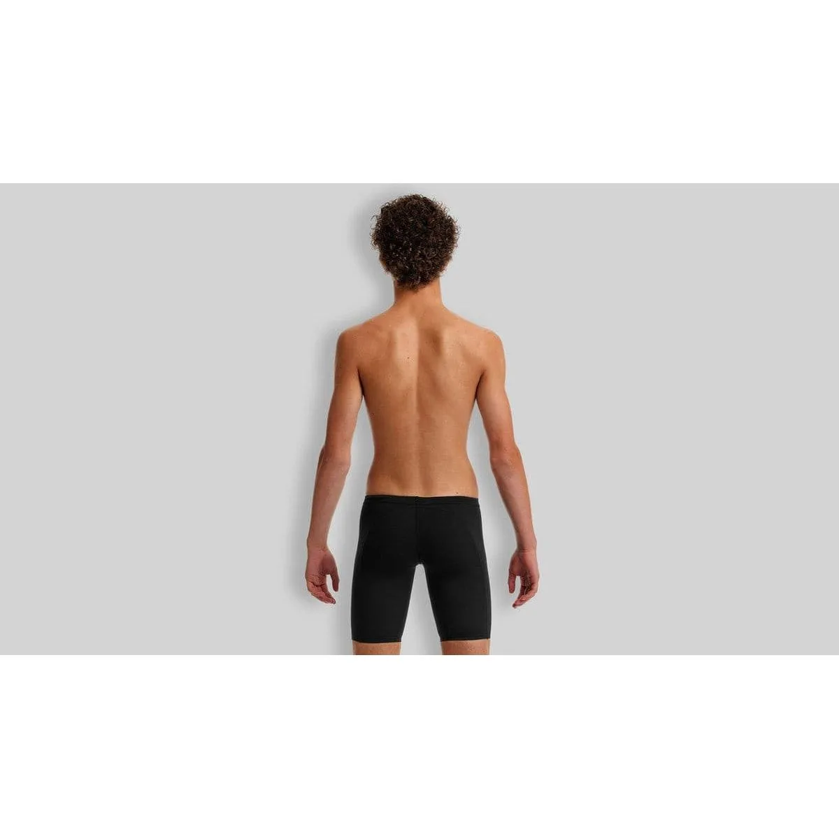 Funky Trunks Boy's Training Jammers - Still Black