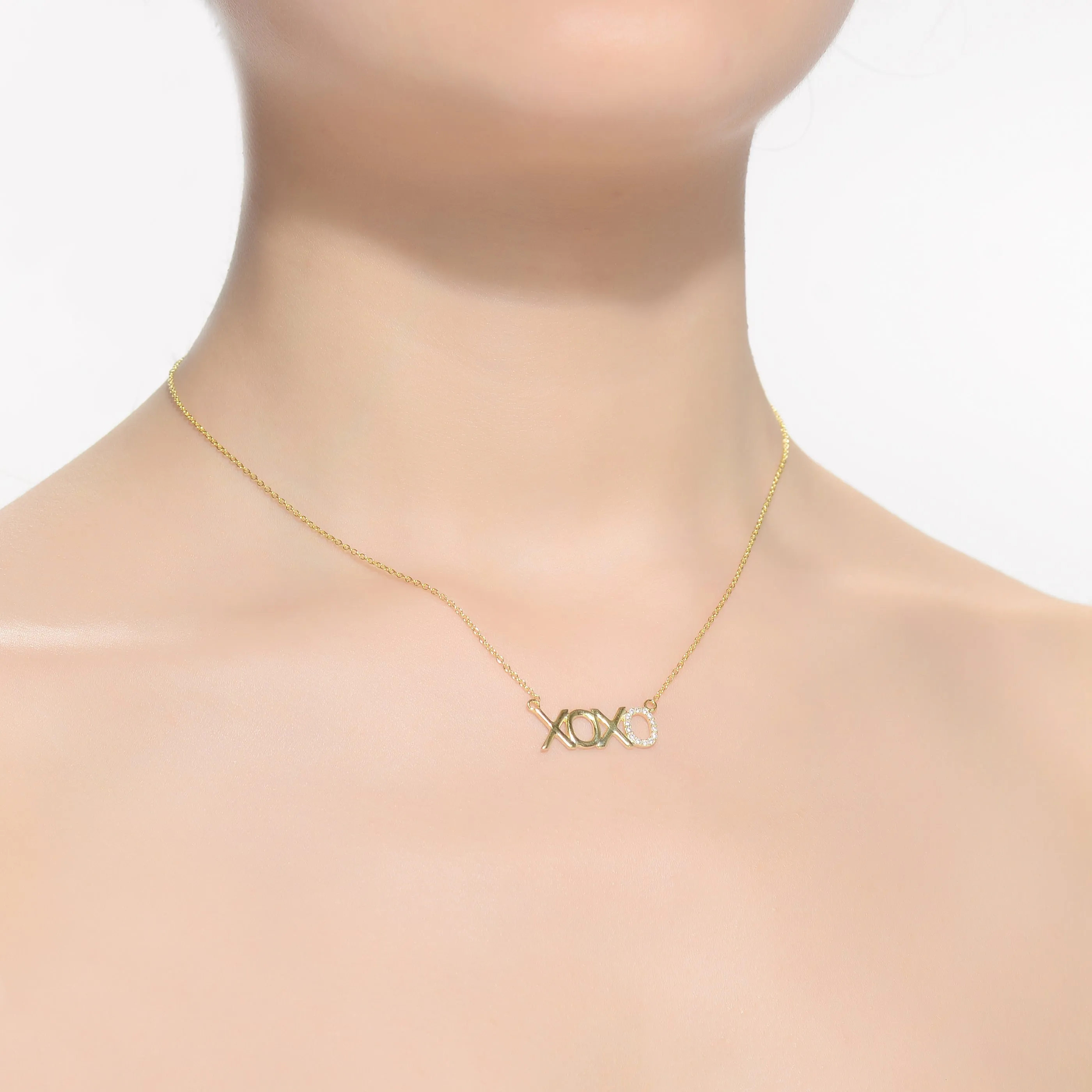 Gabrielle  "XOXO"  Necklace