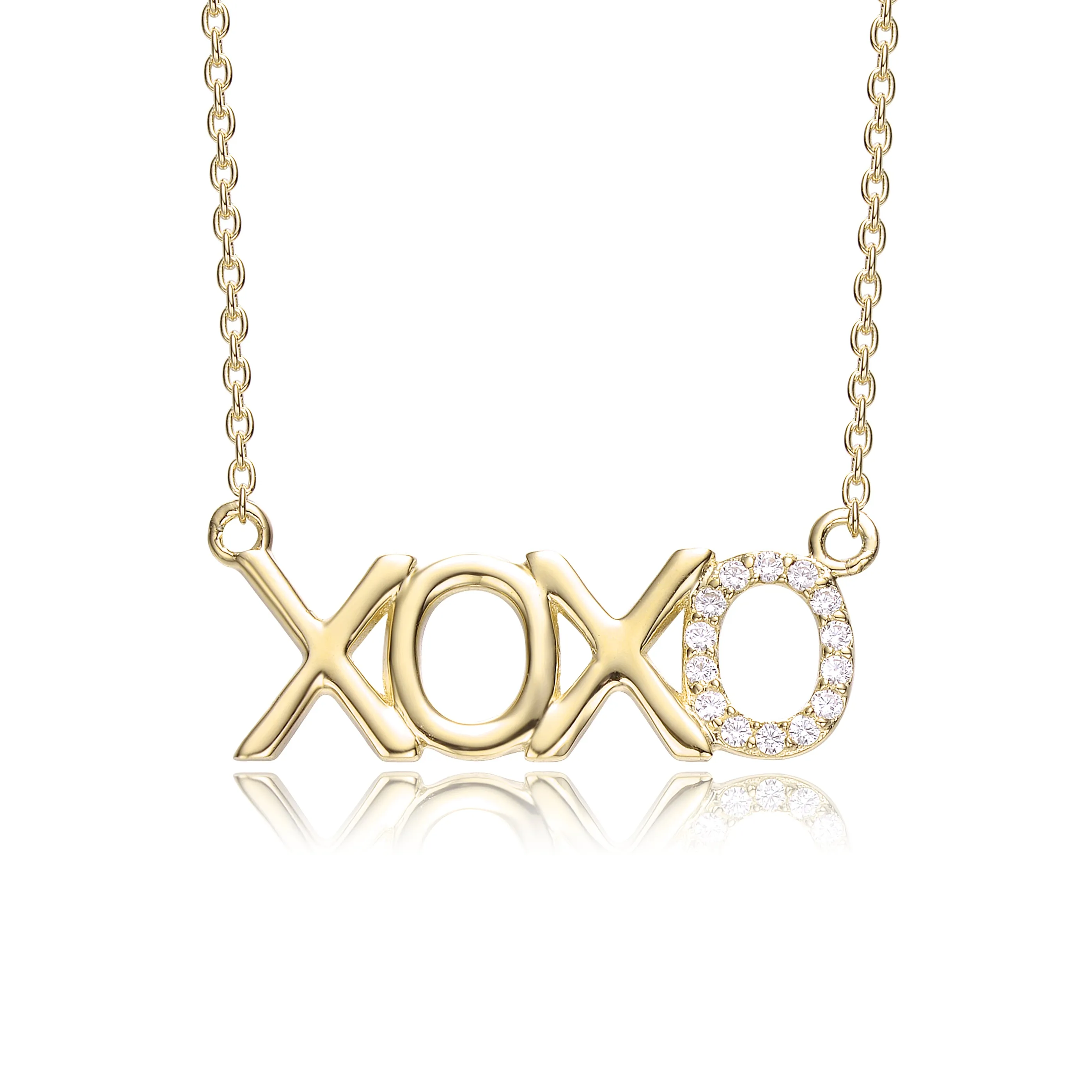 Gabrielle  "XOXO"  Necklace