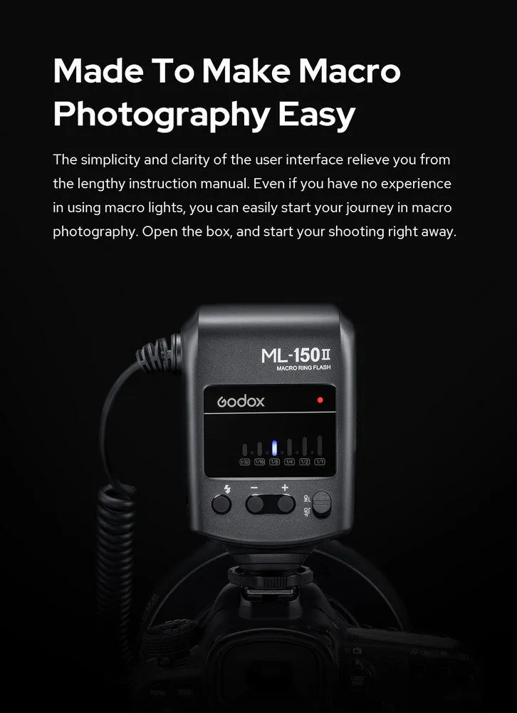 Godox ML-150II Macro Ring Flash