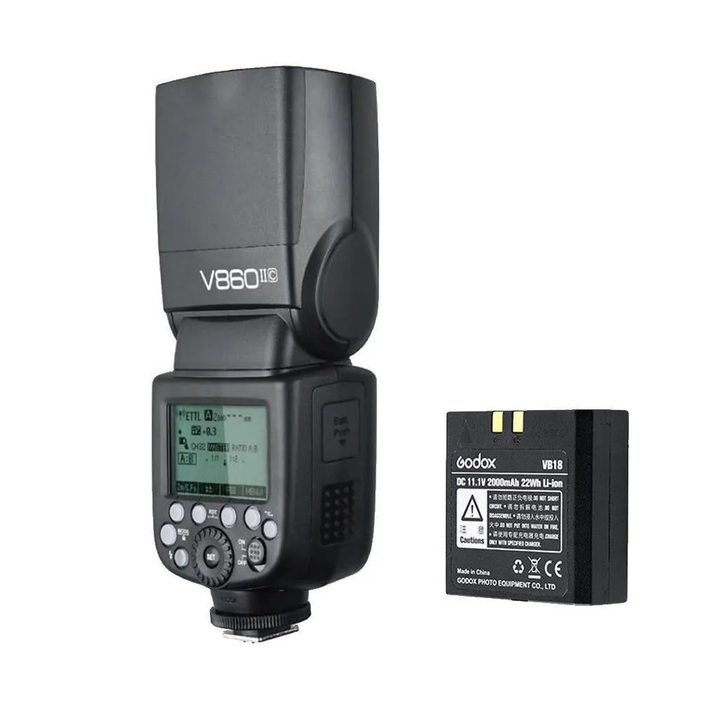 Godox Ving V860IIC E-TTL HSS Master Speedlite Flash for Canon (DEMO STOCK)