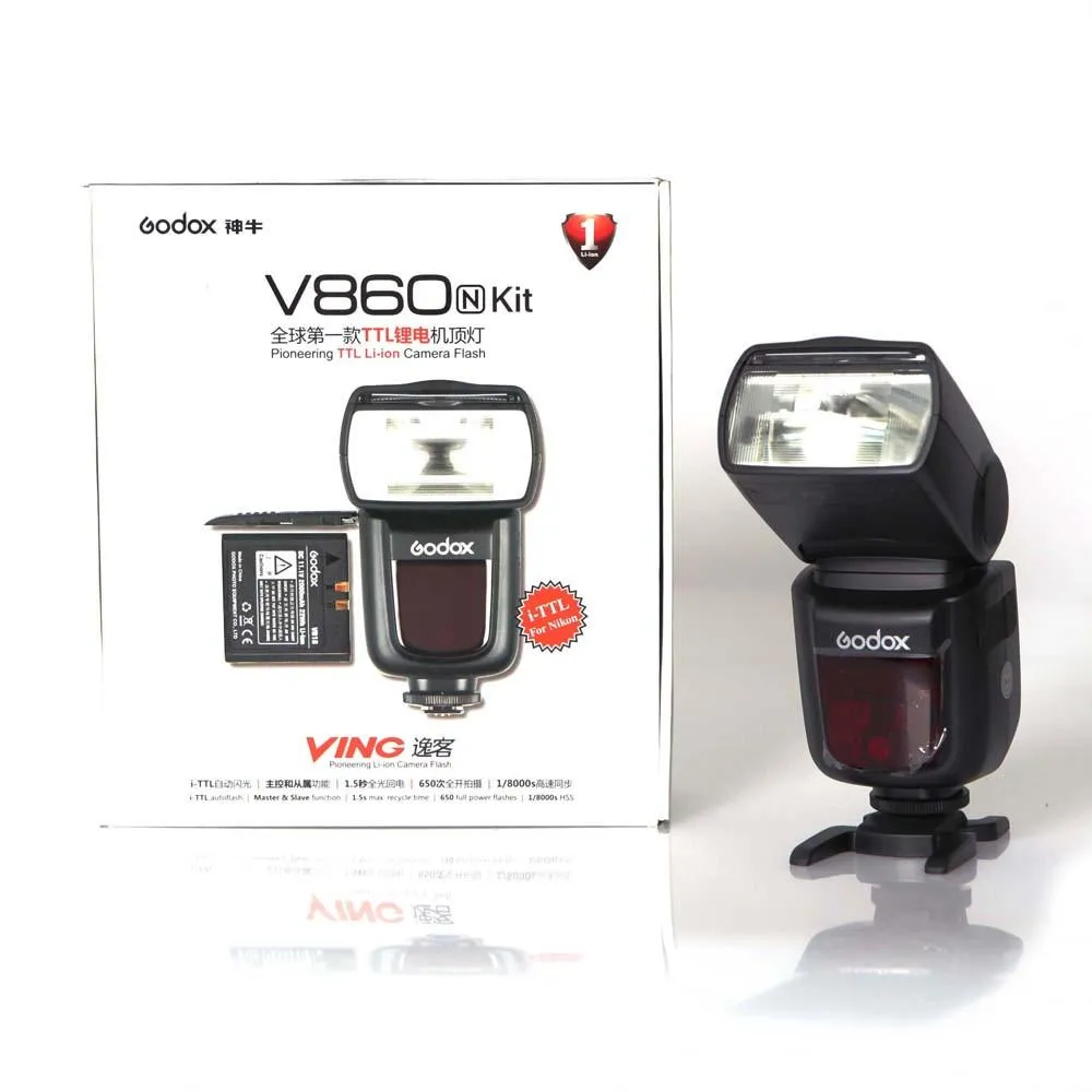 Godox VING V860N E-TTL HSS Master Speedlite Flash For Nikon