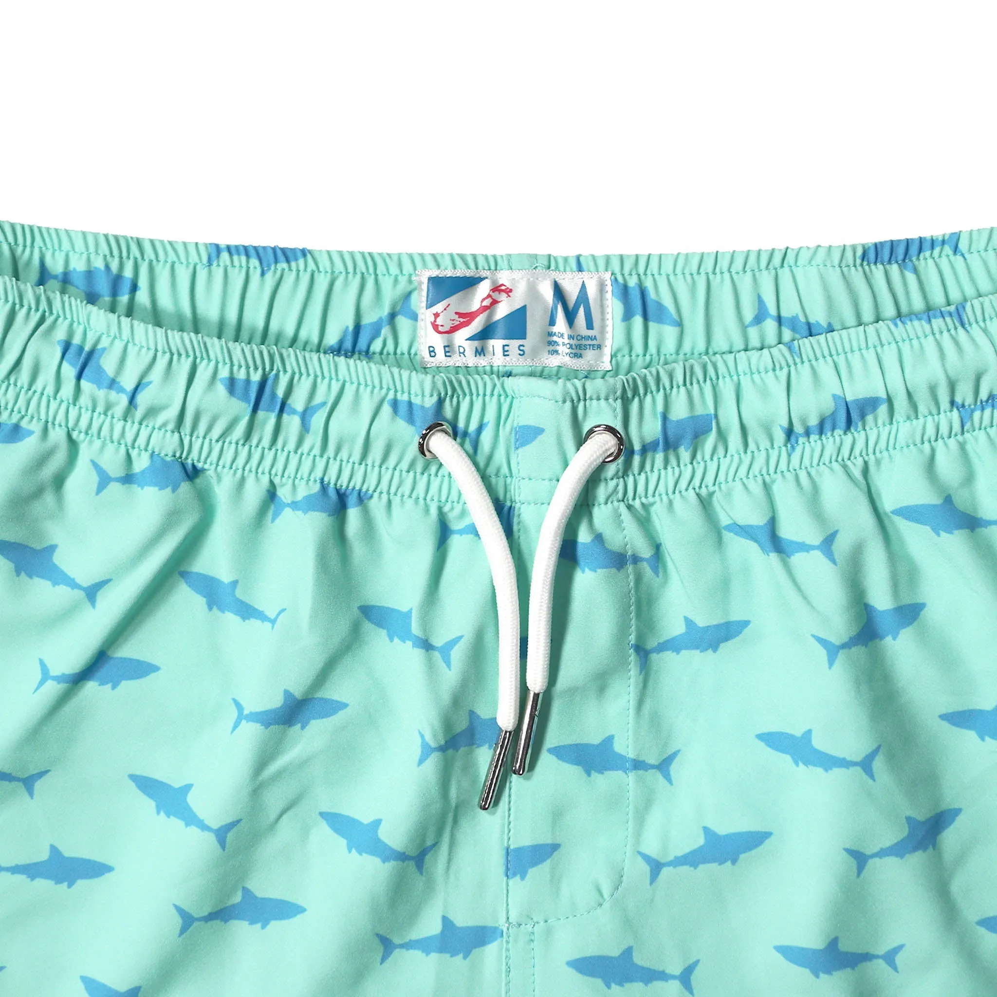 Great White - 5" Swim Trunks