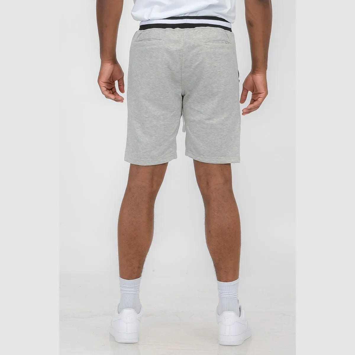 Grey French Terry Sweat Shorts