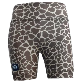 High Waist Funky Pants - Giraffe