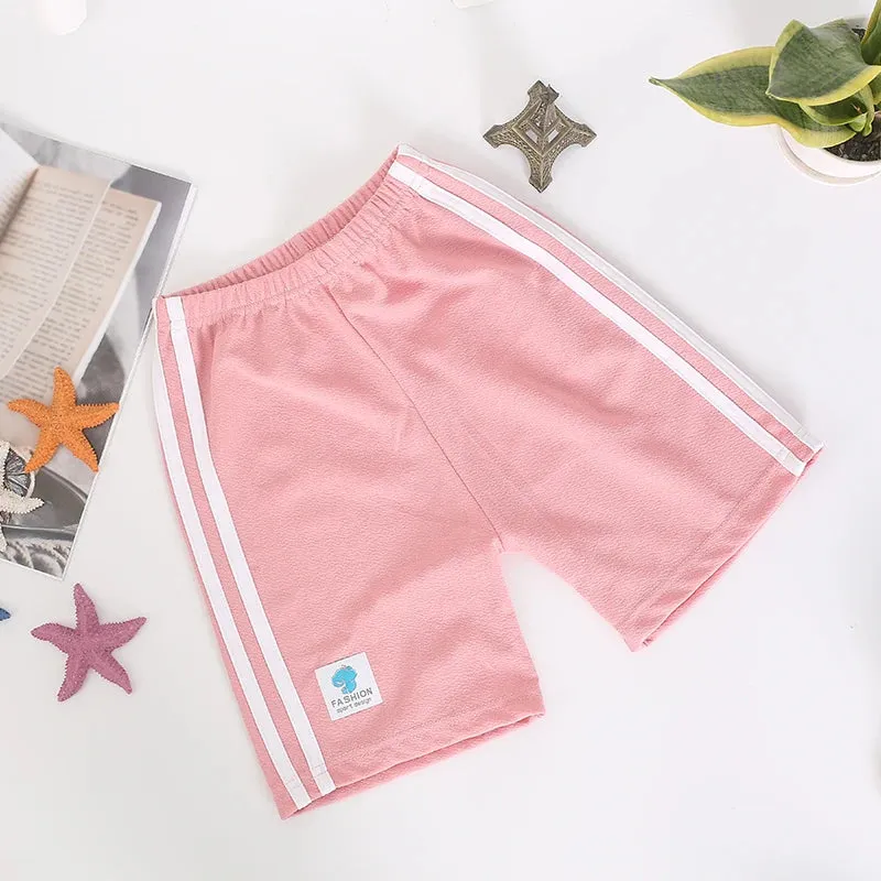 Kids Shorts Wholesale 3-14 Years Children's Casual Short Classic Design Candy Color Student Boys Sweatpants Girls Baby Clothes