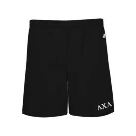 Lambda Chi 5" Black Shorts