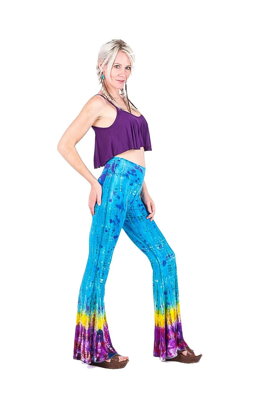 Mango pant tie dye rainbow