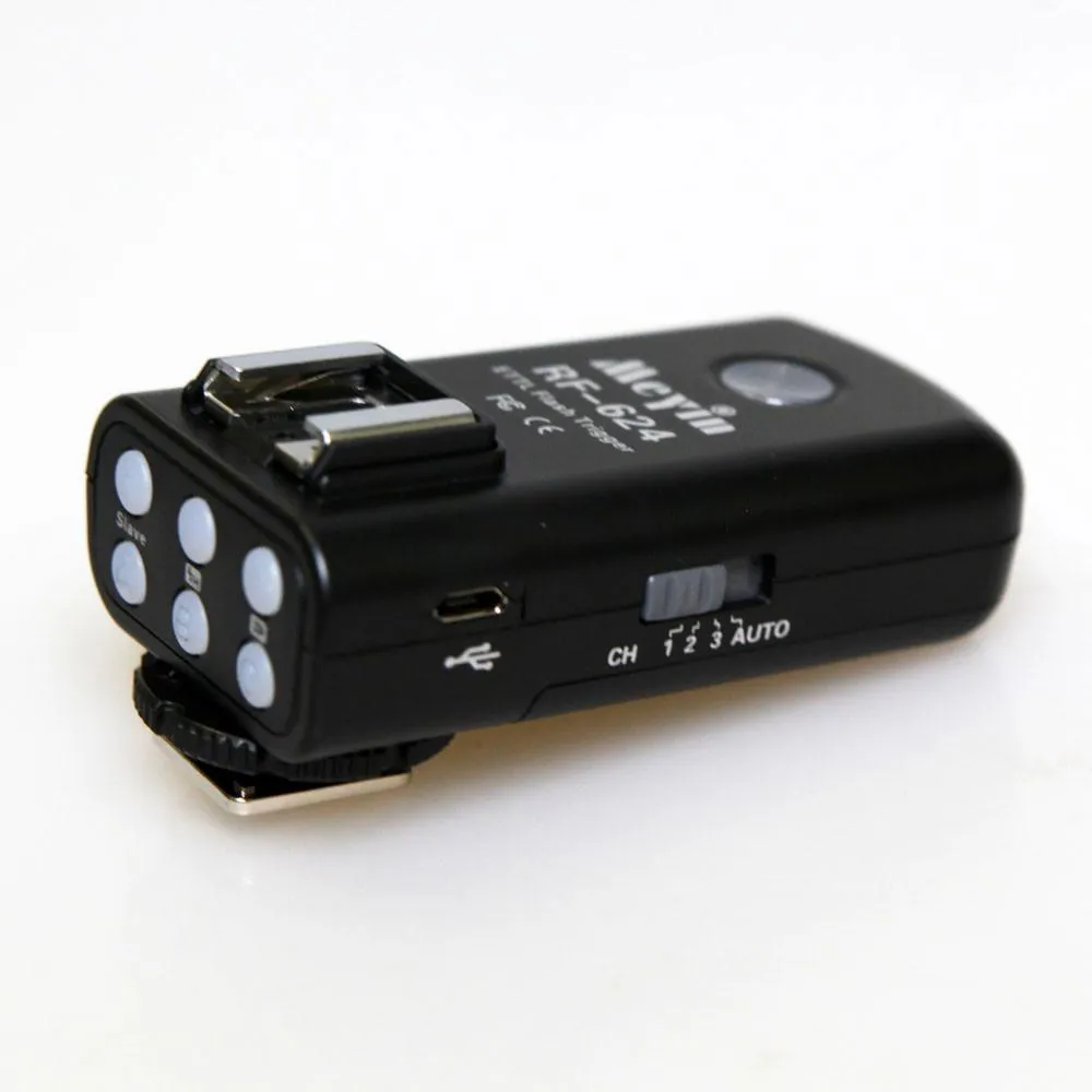 Meyin Flash Remote HSS Transreceiver Triggers for Canon RF-624 (Pair)