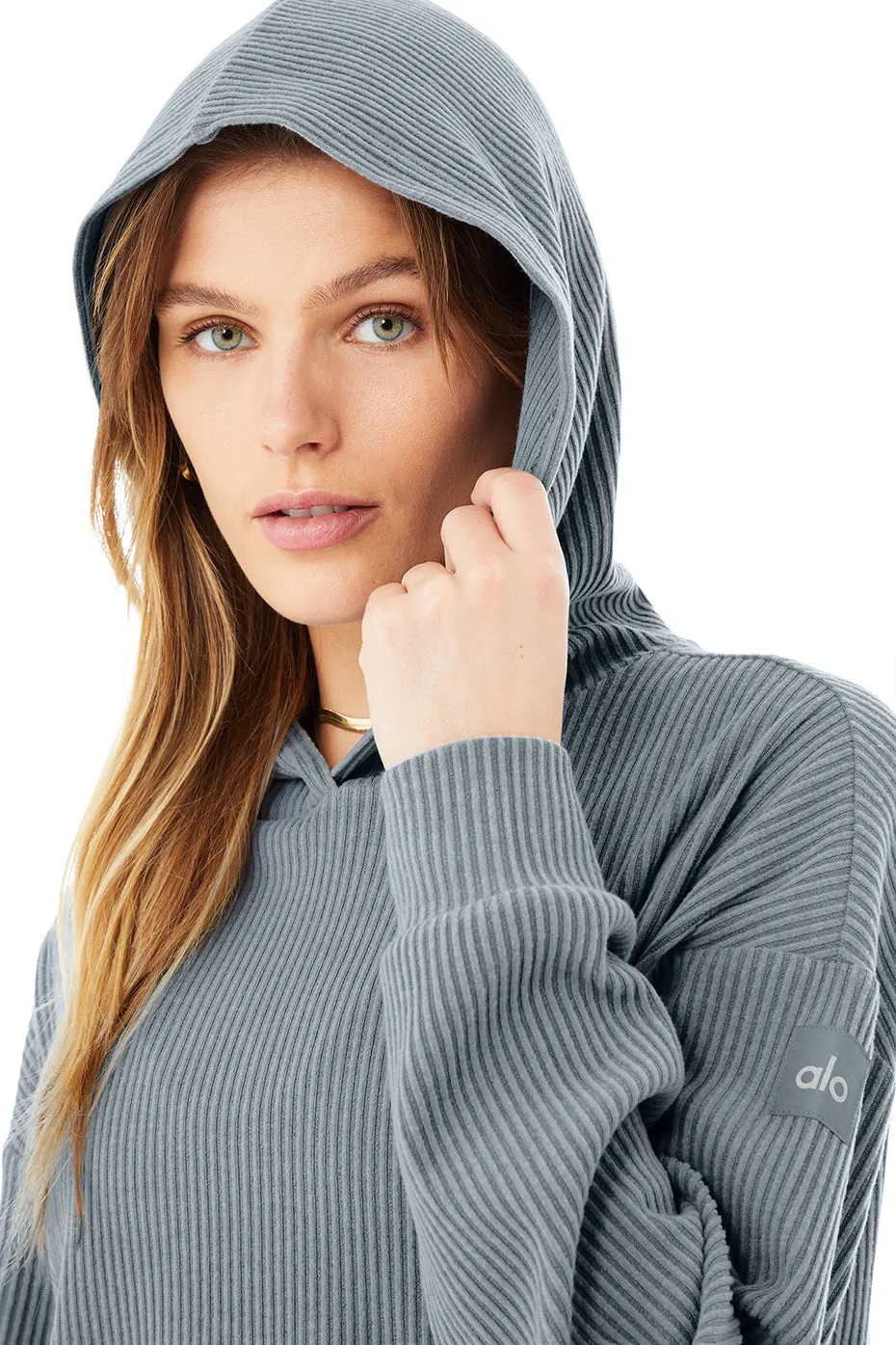 Muse Hoodie - Steel Blue