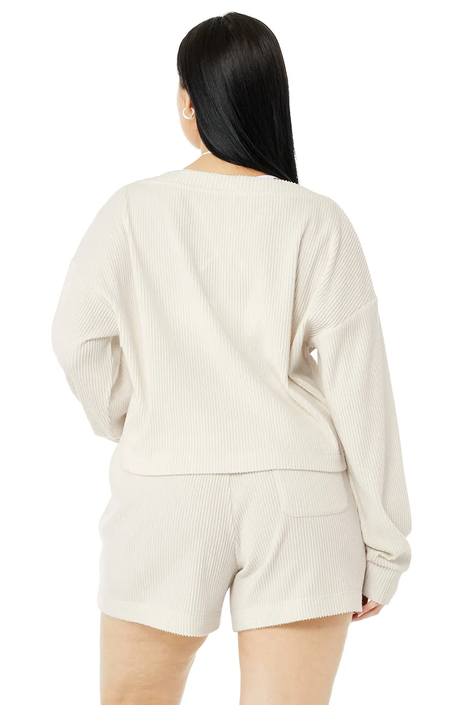 Muse V-Neck Pullover - Ivory