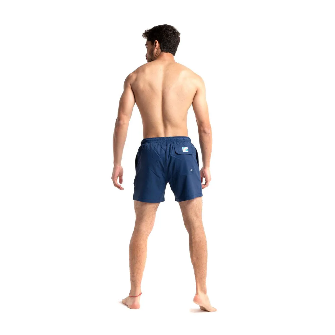 Navy - 5" Swim Trunks