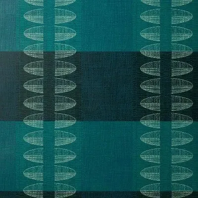 New - Diskus Plaid Peel and Stick Wallpaper Blue - Opalhouse designed with Jungalow