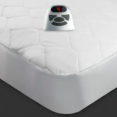 New - Twin Quilted Electric Mattress Pad - Biddeford Blankets