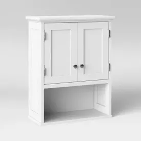 New - Wood Wall Cabinet White - Threshold