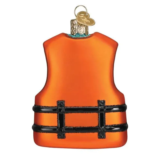 Old World Christmas Life Jacket Ornament