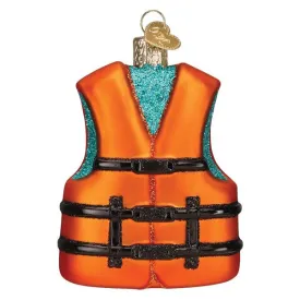 Old World Christmas Life Jacket Ornament