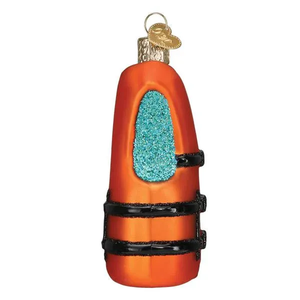 Old World Christmas Life Jacket Ornament