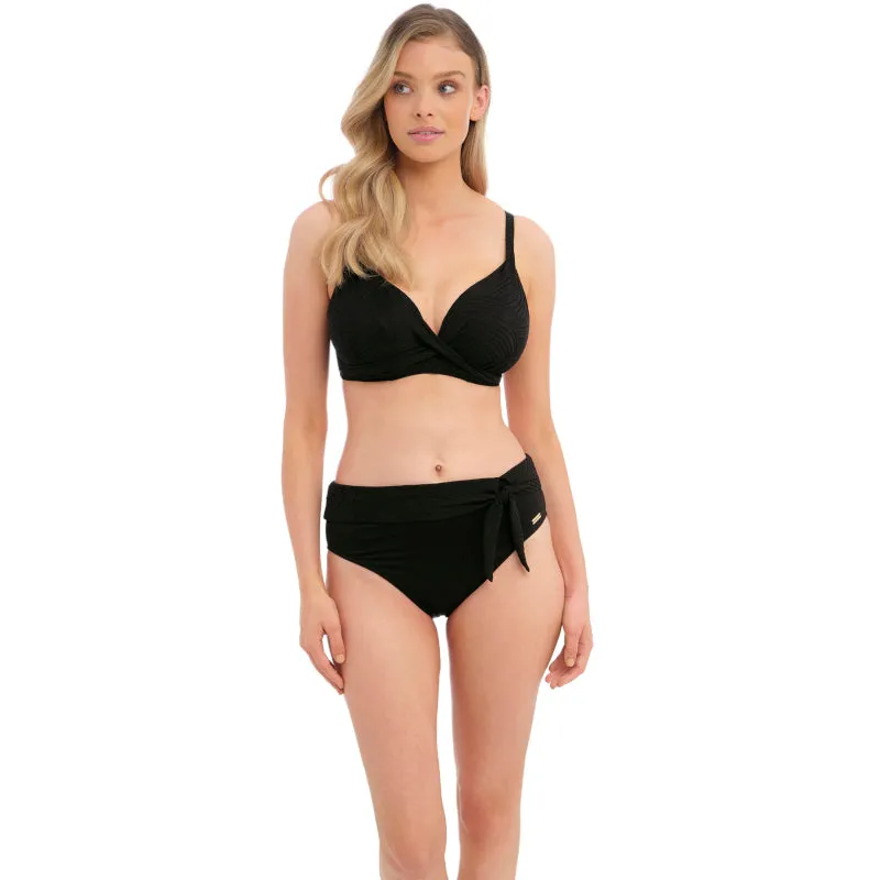 Ottawa High Waist Bikini Brief Black - Fantasie Swim