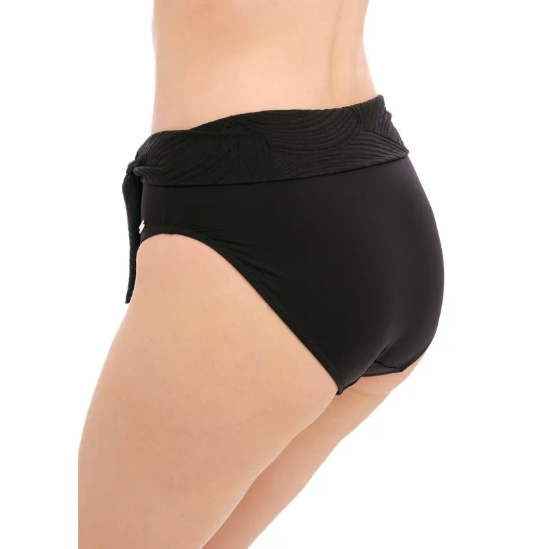 Ottawa High Waist Bikini Brief Black - Fantasie Swim