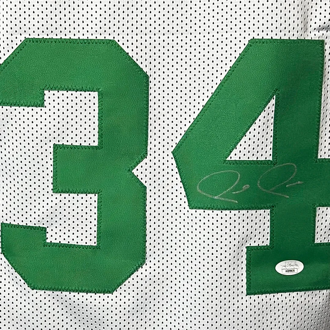 Paul Pierce Signed Boston White Basketball Jersey (JSA)