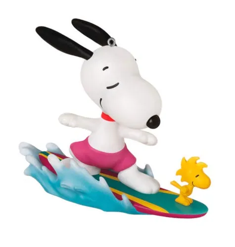 Peanuts® Spotlight on Snoopy Surf's Up! Ornament