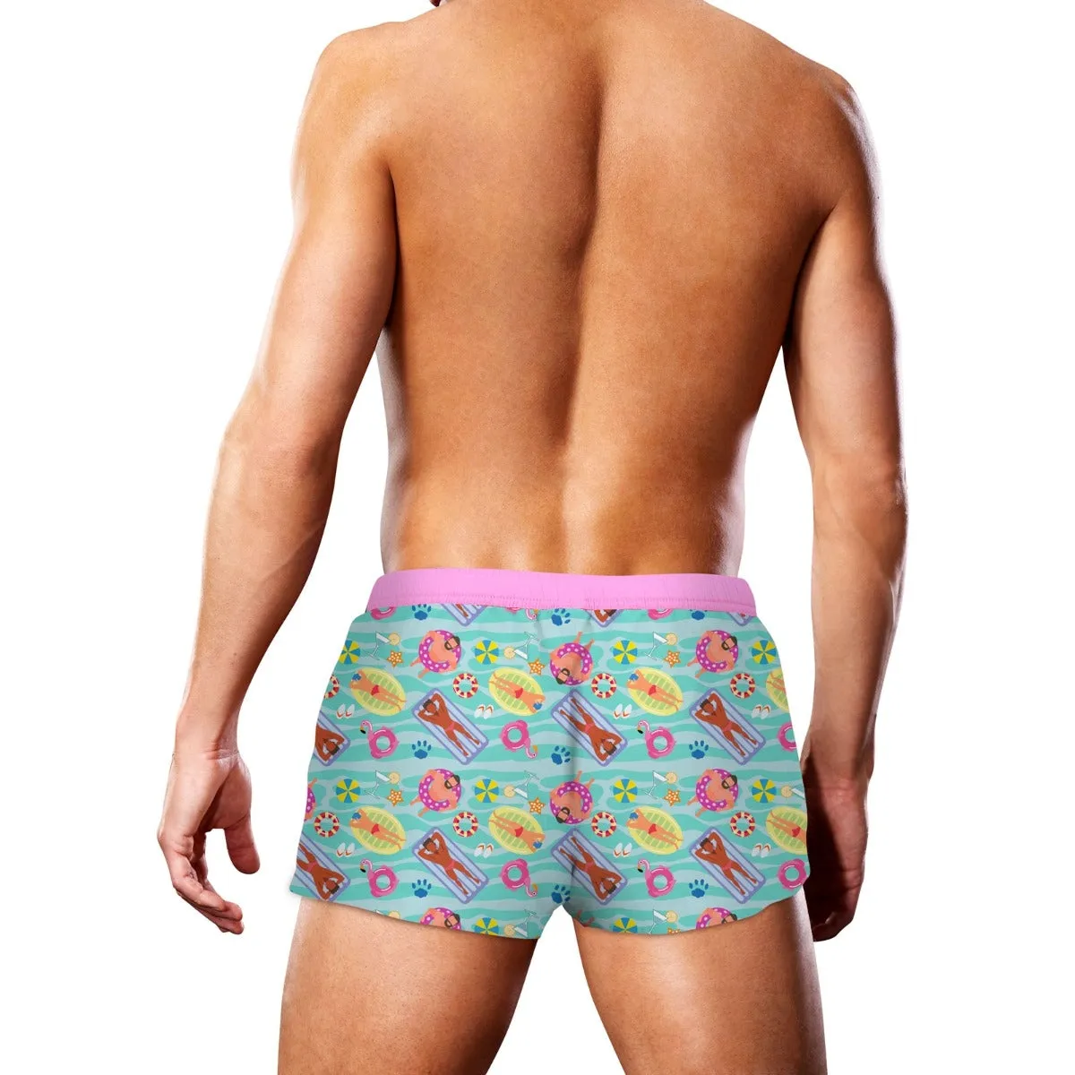 Prowler Swim Trunk Swimming Green Pink