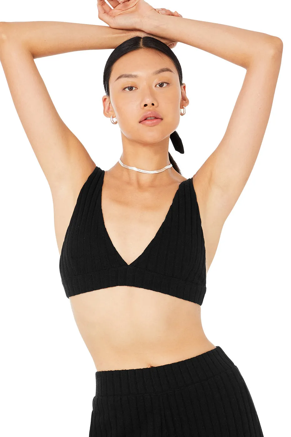 Ribbed Take Comfort Bra - Black