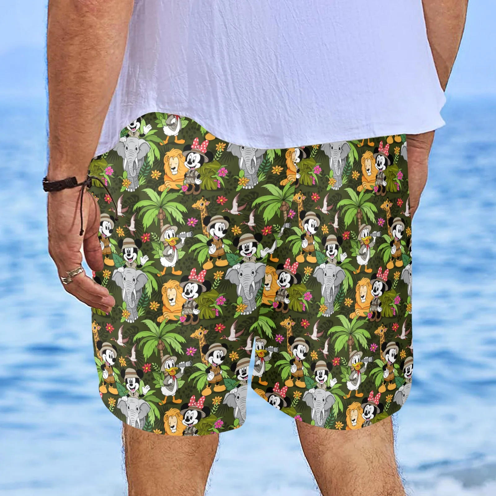 Safari Men's Swim Trunks Swimsuit