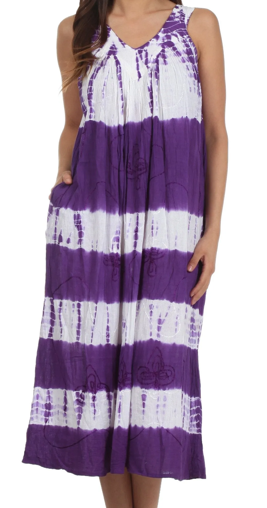 Sakkas Felicity Caftan Dress Lounge Wear