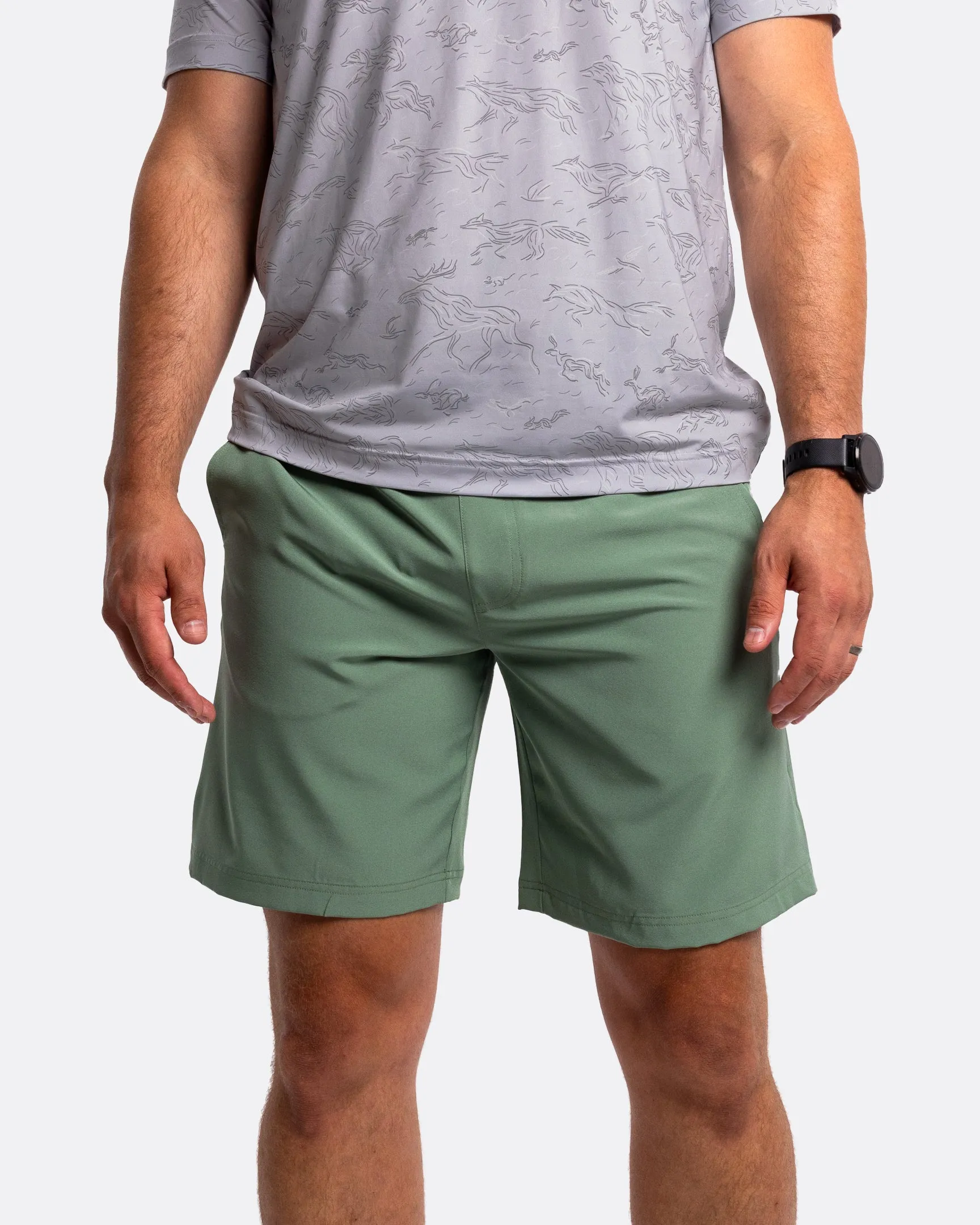 Scramble Short - Sage