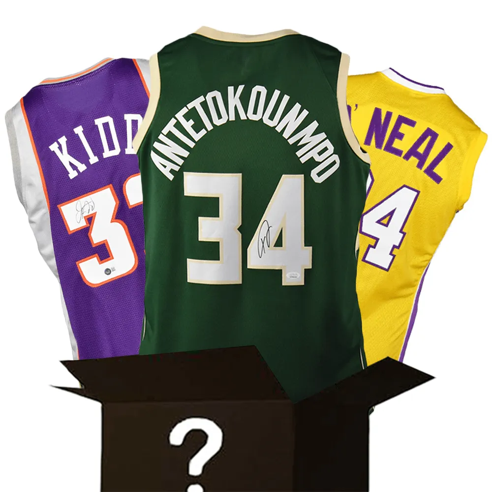 Signed Basketball Jersey Mystery Box