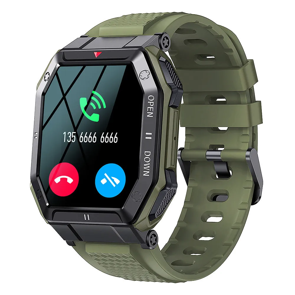 Smart Watch Bluetooth Calling Outdoor Pedometer Sports Three-Proof Heart Rate Blood Pressure Monitoring