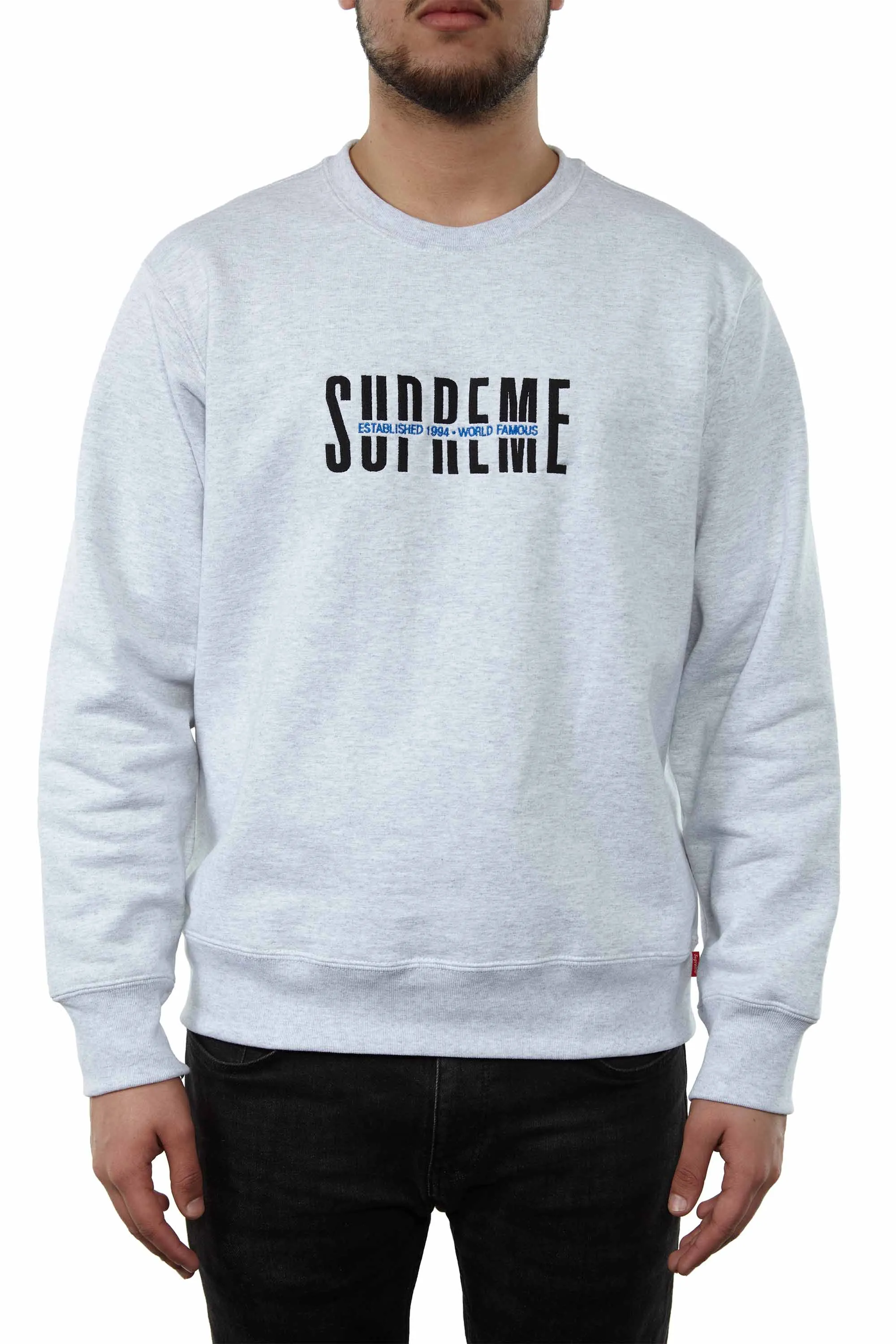 Supreme Big Letters Sweater Mens Style : Sup-bglttrsswtr-BLK