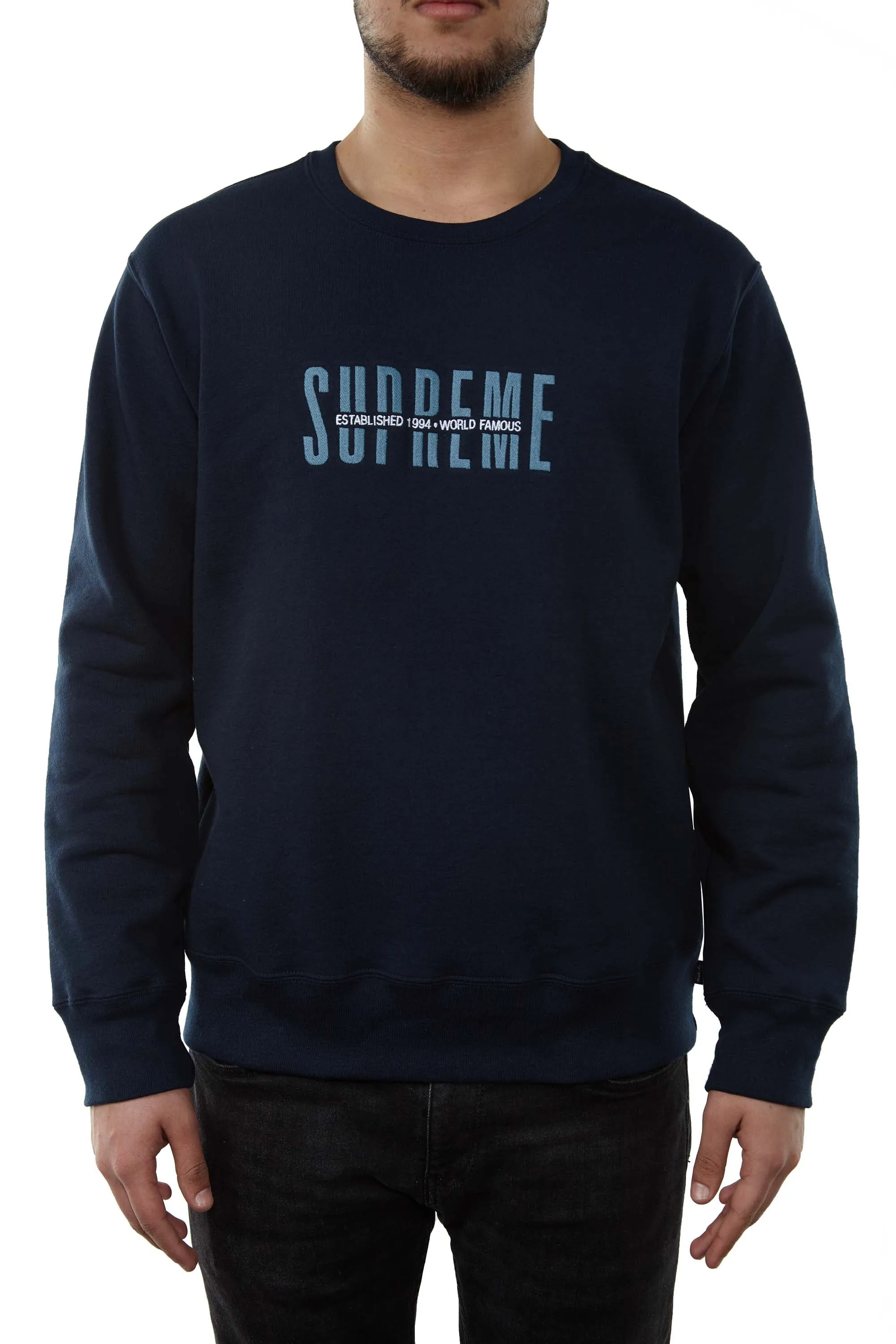 Supreme Big Letters Sweater Mens Style : Sup-bglttrsswtr-BLK