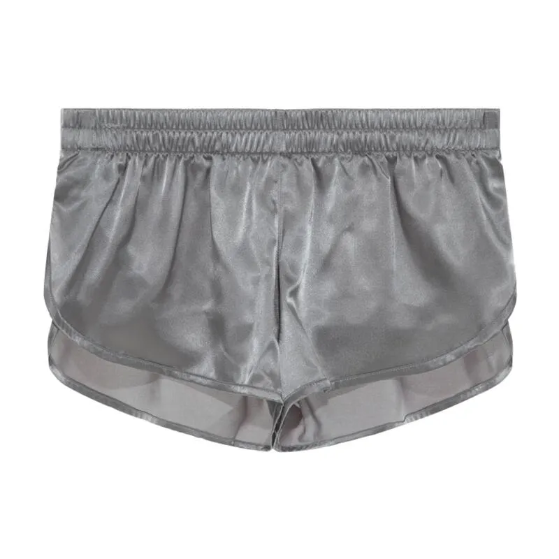 TEEK - Mens Satin Feel Sleep Shorts