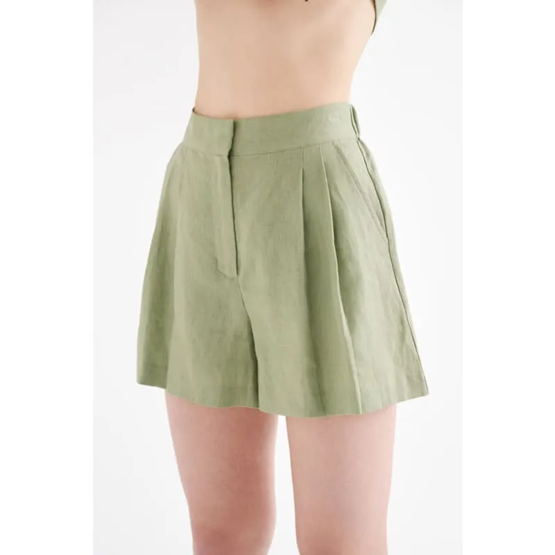 Thilda Tailored Short | Sage